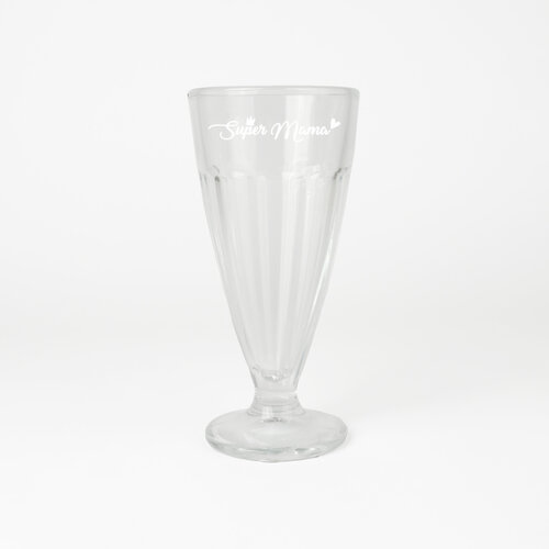 Verre à milkshake gravé