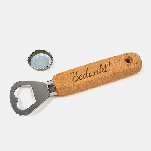 Ouvre-bouteilles avec manche en bois