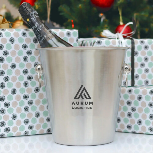 Seau à Champagne avec gravure