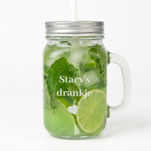 Gepersonaliseerde mocktail jar Gepersonaliseerde mocktail jar
