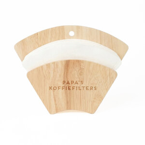 Porte-filtre à café en bois Porte-filtre à café en bois