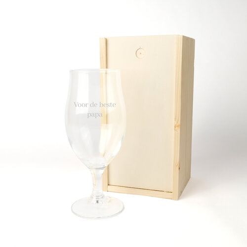 Gepersonaliseerd bierglas met naam Executive Gepersonaliseerd bierglas met naam Executive
