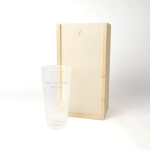 Bierglas met naam