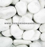 Carrara sierstenen rond 60-100 mm (bigbags)