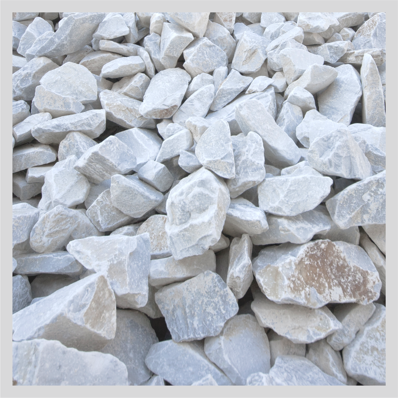Carrara sierstenen rots 10-30 cm