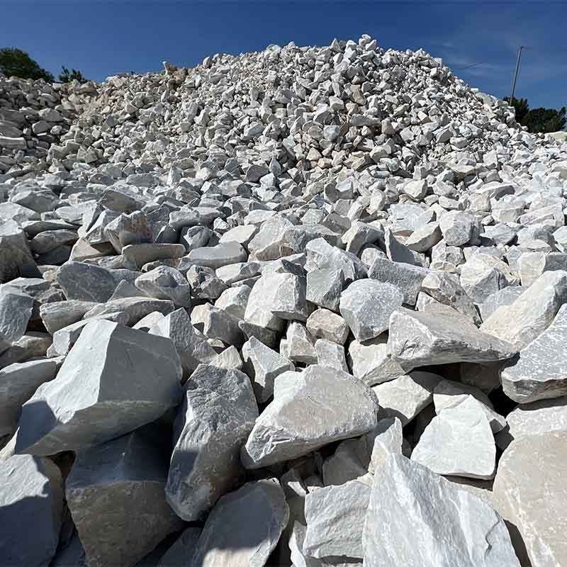 Carrara sierstenen rots