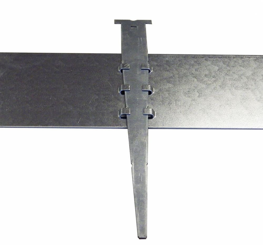 Nidaborder Corten kantopsluiting 100 mm