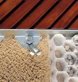 Nidaborder Galva 45 en 60 L-vorm kantopsluiting