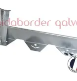 Nidaborder Galva 45 en 60 L-vorm kantopsluiting