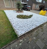 Carrara sierstenen rond 60-100 mm (losgestort)