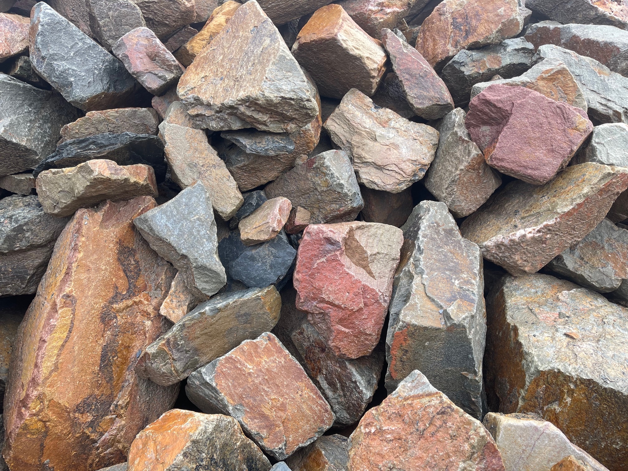 Grauwacke sierstenen rots (bigbags)