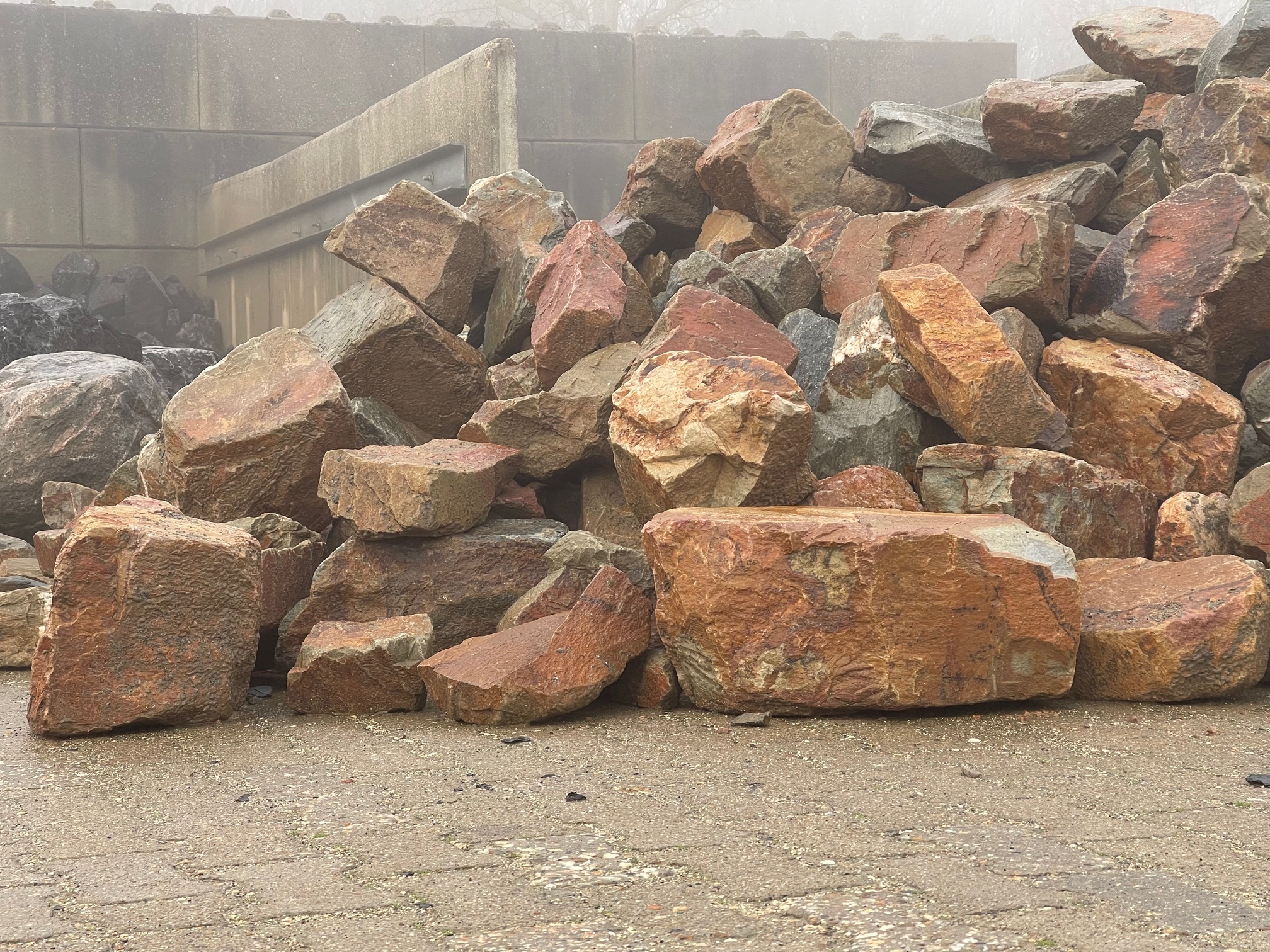 Grauwacke sierstenen rots (bigbags)