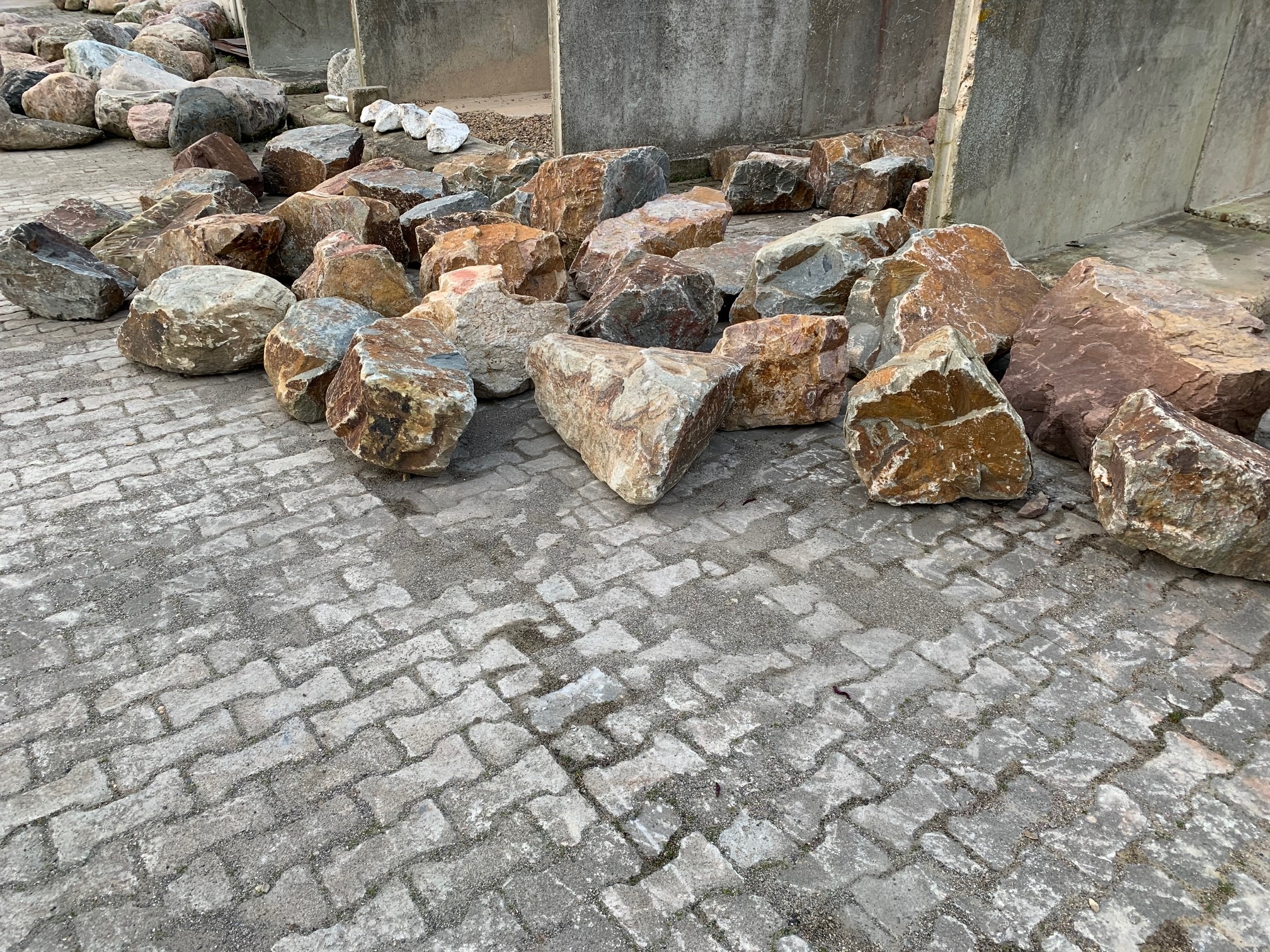 Grauwacke zwerfkeien