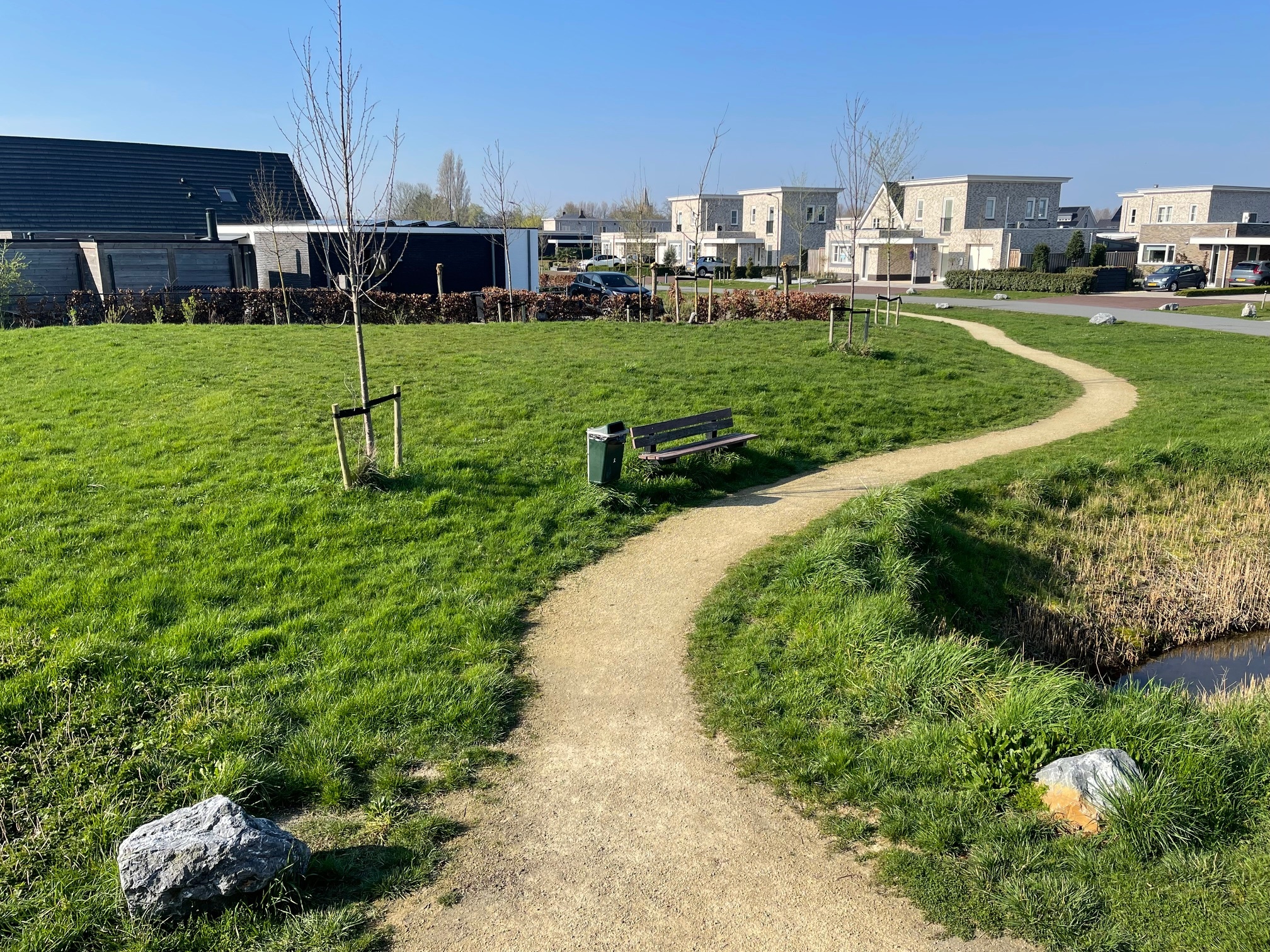 Gele Dolomiet siersplit 0-8 mm (losgestort)