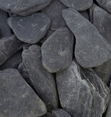 Flat Pebbles Black siergrind (bigbags)