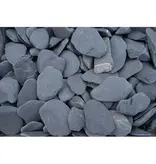Flat Pebbles Black siergrind (bigbags)