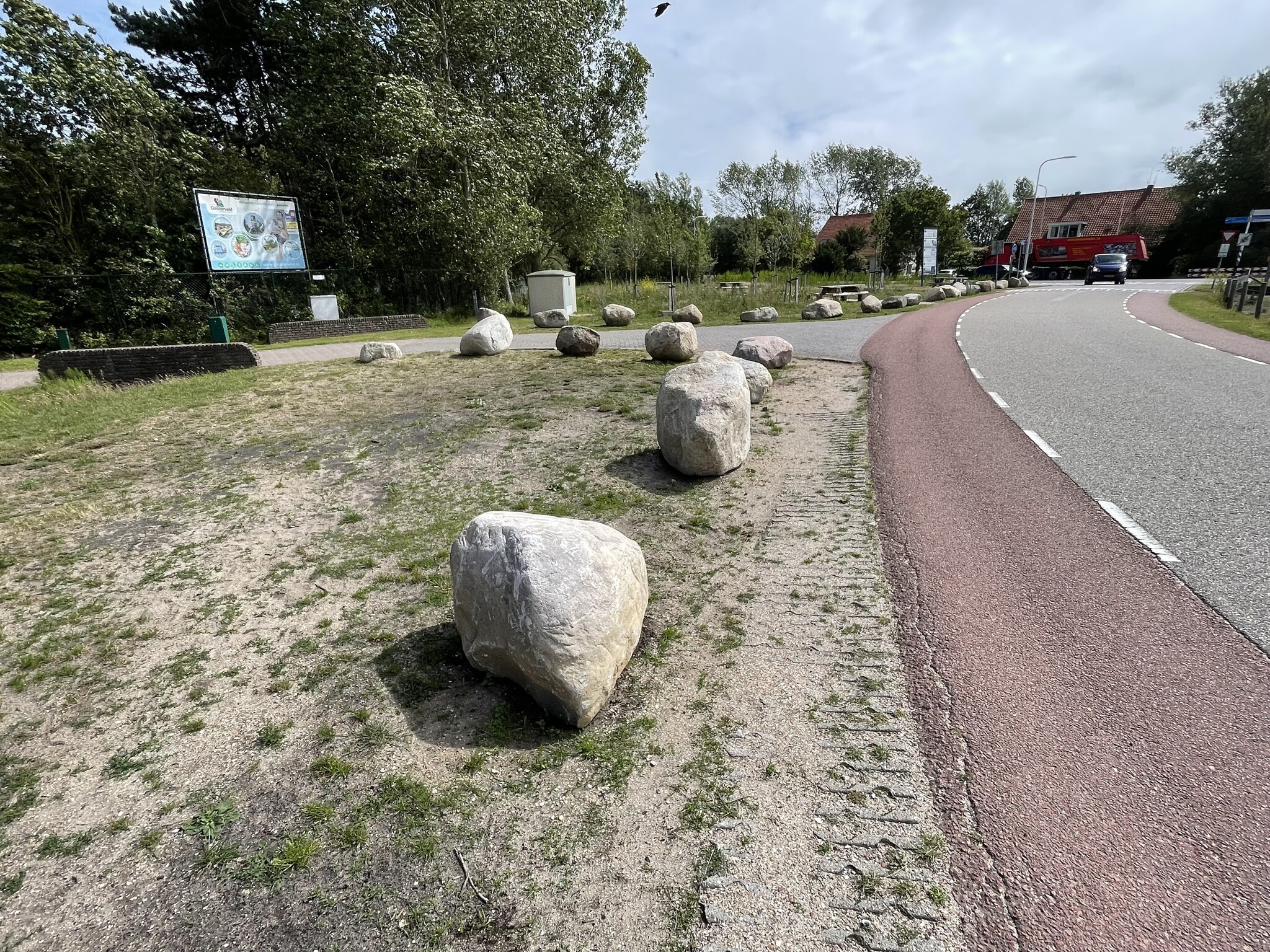 Gletsjer Bont zwerfkeien