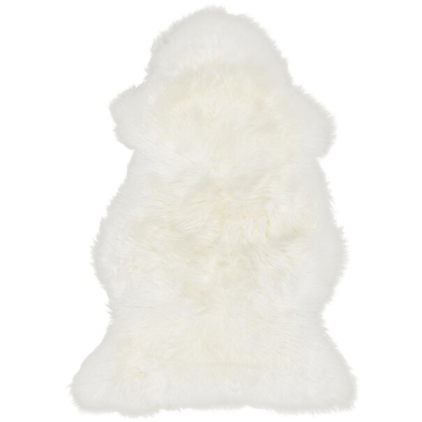 Van Buren sinds 1861 Witte schapenvacht aanbieding - Groot (ca. 90 - 110 cm)