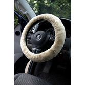 Stuurhoes voor in de auto van schapenvacht (wol)