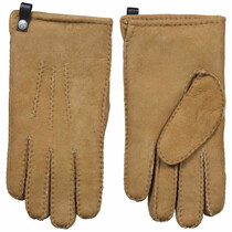 Van Buren Schapenvacht heren handschoenen camel