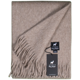 Alpaca Wollen Plaid | Beige | 200x150cm
