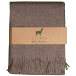 Van Buren Alpaca plaid - Chocolade