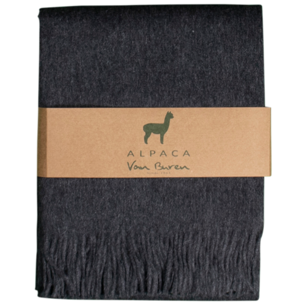 Van Buren sinds 1861 Alpaca plaid - Donkergrijs