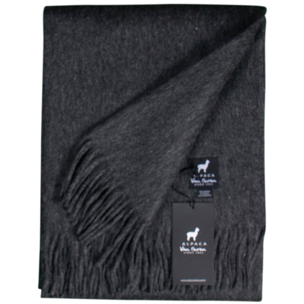 Van Buren sinds 1861 Alpaca plaid - Donkergrijs
