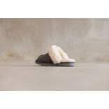 Van Buren Lamsvacht Slippers Lumi Grijs - Maat 37 t/m 43