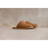 Van Buren Lamsvacht Slippers Jaki Camel- Maat 37 t/m 49