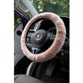 Stuurhoes voor in de auto van schapenvacht (wol)