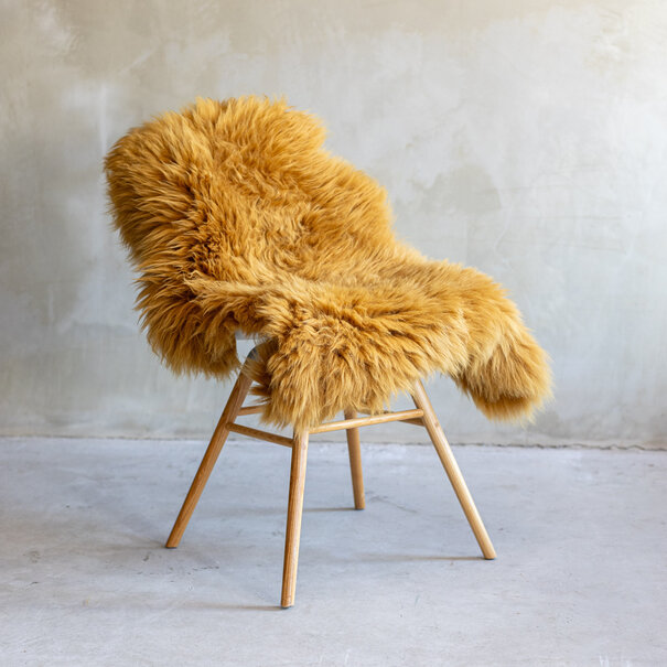 Van Buren sinds 1861 Mosterd geel schapenvacht