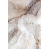 Melange Schapenvacht kussen - 50x50cm