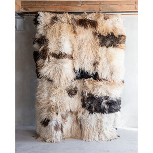 Schapenvacht karpet krulvacht - 200x150cm - SKK-161