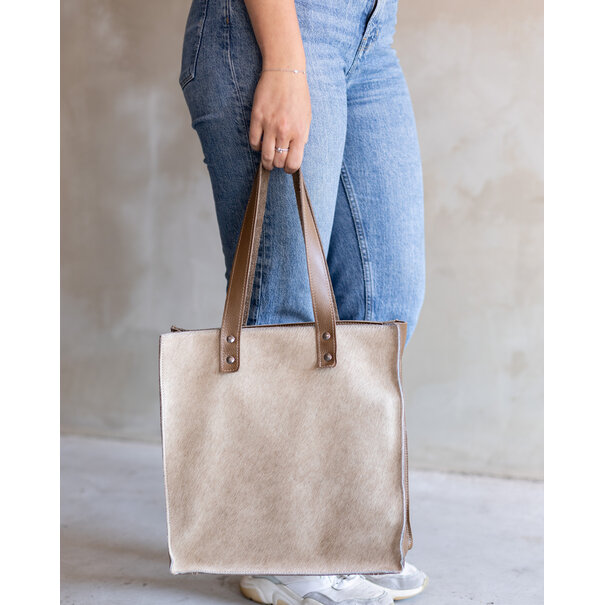 Van Buren sinds 1861 Shopper - Champagne