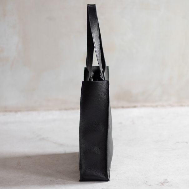 Van Buren sinds 1861 Shopper - Zwart leder
