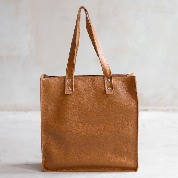 Van Buren sinds 1861 Shopper - Cognac leder