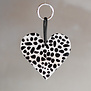 Sleutelhanger hart - Mini dalmatiër