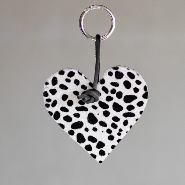 Van Buren sinds 1861 Sleutelhanger hart - Mini dalmatiër