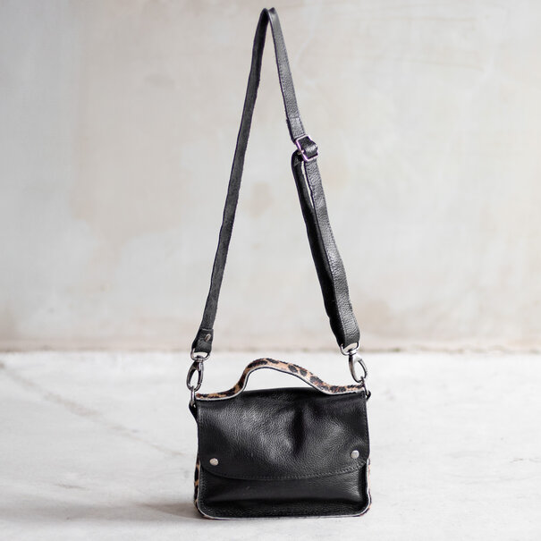 Van Buren sinds 1861 Tas Maren  - Zwart/Panter side