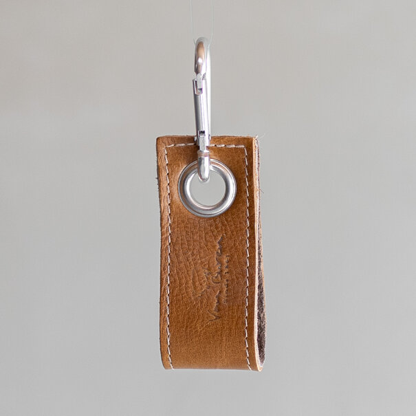 Van Buren sinds 1861 Sleutelhanger  - Cognac leder