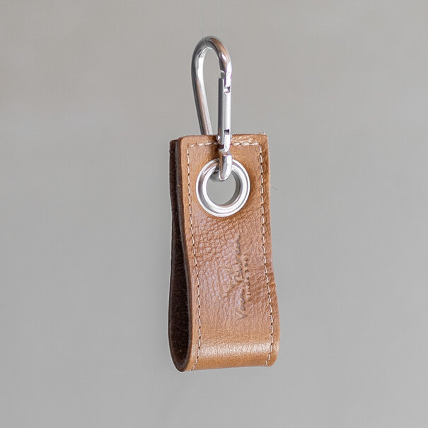 Van Buren sinds 1861 Sleutelhanger  - Cognac leder