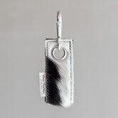 Sleutelhanger  - Zwart/wit