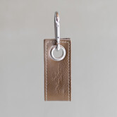 Sleutelhanger - Zand leder