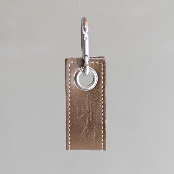 Van Buren sinds 1861 Sleutelhanger - Zand leder