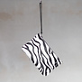 Koeienhuid clutch - Zebra