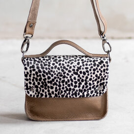 Tas Maren - Zand/ Mini dalmatiër front