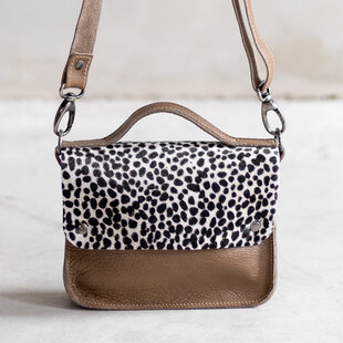 Tas Maren - Zand/ Mini dalmatiër front