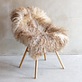 Oostenrijks Bergschaap Krulvacht Gemêleerd - SVV-357 - ca. 100 x 66cm