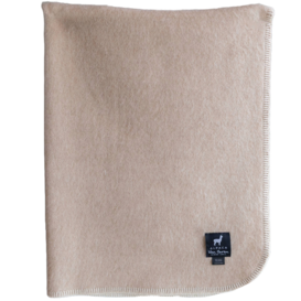 Alpaca wollen babydeken - Beige